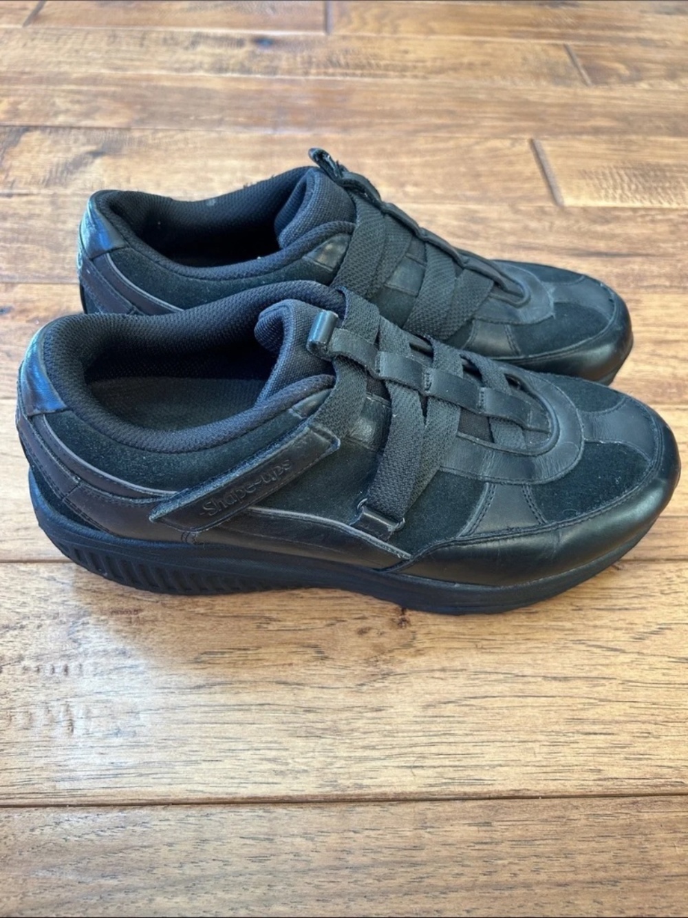 Skechers Shape Ups Hydro XW Z Strap Walking Sneakers Black Womens Size 9